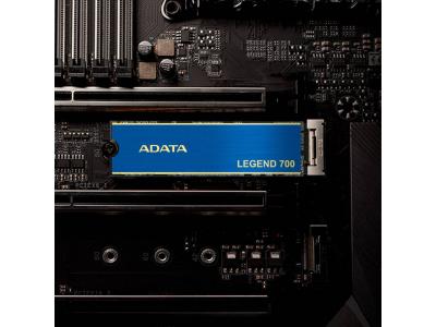 Ổ cứng SSD ADATA Legend 700 1TB NVMe Gen 3x4 (2000MBs/ 1600MBs) - ALEG-700-1TCS - BH 3 Năm