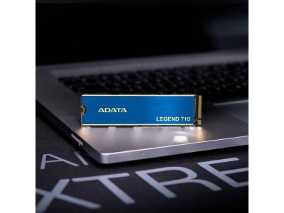 Ổ cứng SSD ADATA Legend 710 NVMe M.2 PCIe 512GB/1TB/2TB Gen 3x4, (2400MBS/1800MBS) - BH 3 Năm